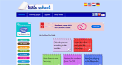 Desktop Screenshot of preschoolactivities.pequescuela.com